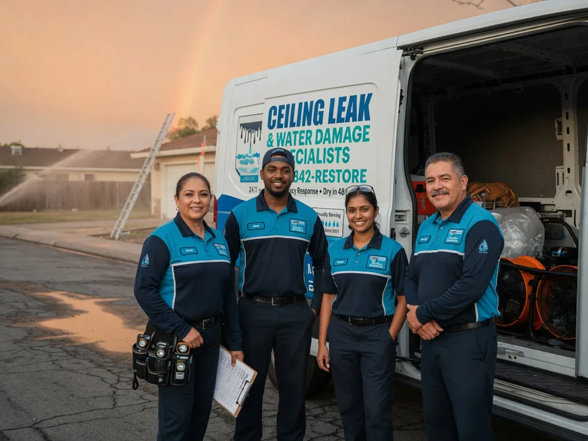 Ceiling Leak Cleanup company in Bellville, OH