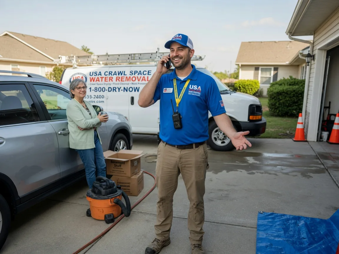 Crawl Space Water Removal Bellville, OH FAQs